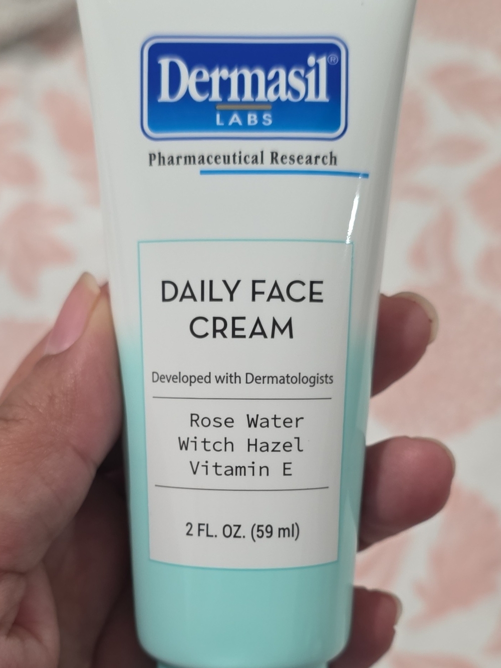 Daily Face Cream - Light Aqua (Rose Water & Vitamin E)